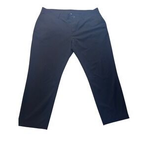 Public Rec Dealmaker Chino+ Pant Mens 40x28 Black Stretch Golf Work Performance